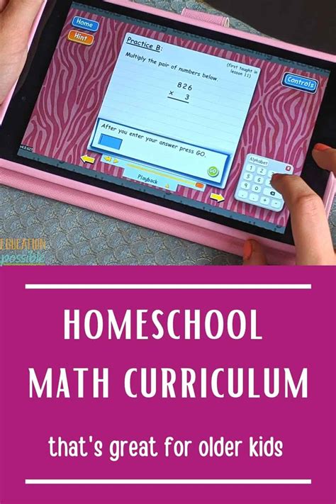 Why You Should Use This Middle School Math Curriculum With Your Tweens