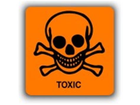 Warning Labels - Toxic Contents Hazard Symbol|Labelservice.co.uk