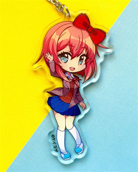 Doki Doki Literature Club Sayori Plus double Sided | Etsy India