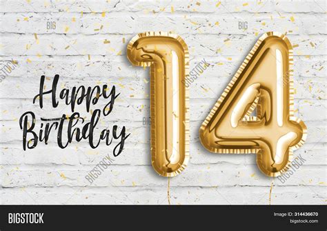 Happy 14th Birthday Image & Photo (Free Trial) | Bigstock