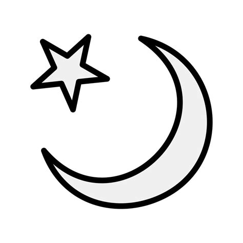 Crescent Moon Vector Icon 377294 Vector Art at Vecteezy