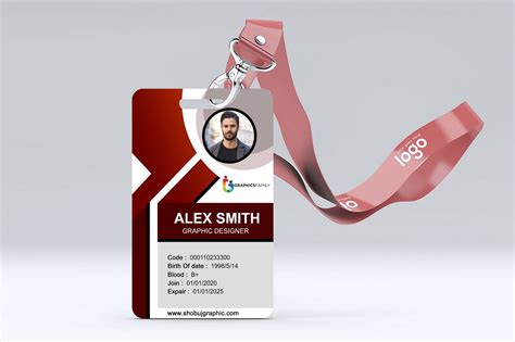 Corporate Id Card Design Free Template – GraphicsFamily