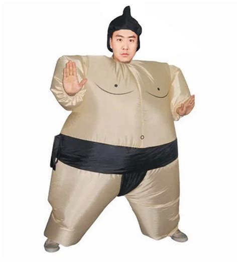 Purim Halloween Party Inflatable Sumo Wrestler Cosplay Fancy Dress ...