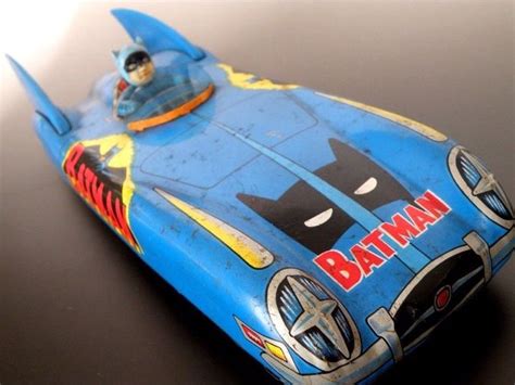 Vintage Batman Batmobile Tin Friction Toy Car Aoshin Japan 1960's | Batman batmobile, Batmobile ...