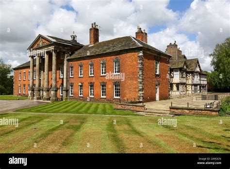 Adlington Hall is a country house near Adlington, Cheshire, England, UK Stock Photo - Alamy