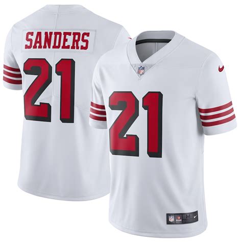 Deion Sanders San Francisco 49ers Nike Color Rush Vapor Untouchable ...