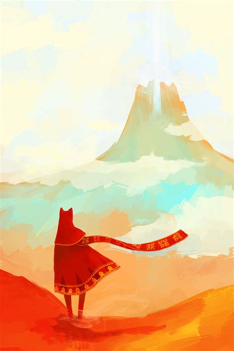 Journey fan art | Indie game art, Environmental art, Art