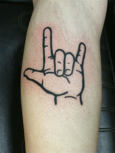 17 Best images about I love you sign language tattoo on Pinterest ...