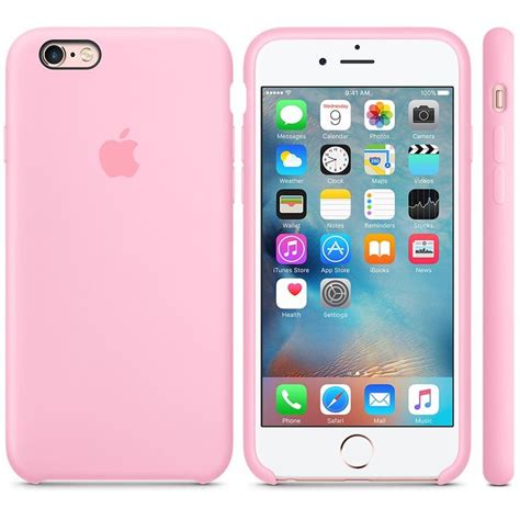 Apple iPhone 6 6s Plus Silicone Case - Light Pink | Iphone 6s case ...