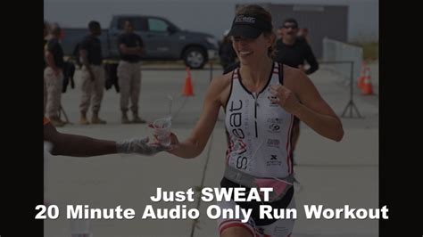 20 Minute Audio Only Run Workout | Studio SWEAT onDemand