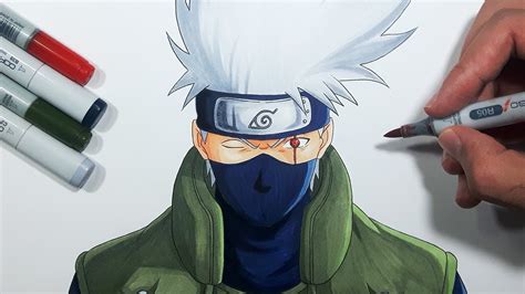 Kakashi Hatake Realistic Drawing