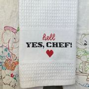 Kitchen Towel Kit: Hell Yes, Chef! – Subversive Cross Stitch