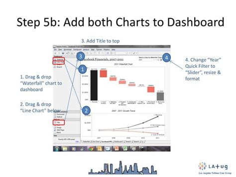 How to create a tableau waterfall chart