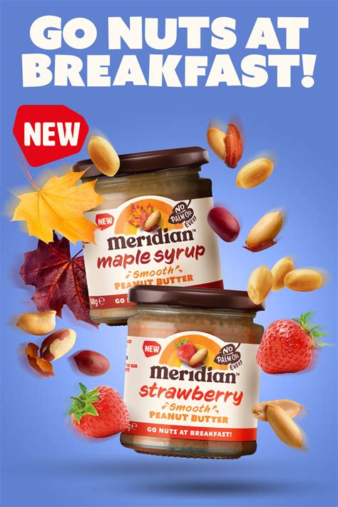 Meridian Shop: Natural nut & seed butters - vegan & palm oil free