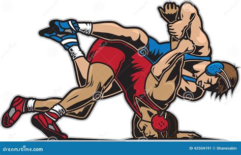 Wrestling Cartoons, Illustrations & Vector Stock Images - 10427 ...