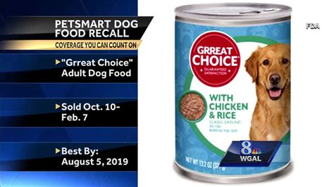 RECALL: PetSmart pulls some dog food cans due to possible contamination