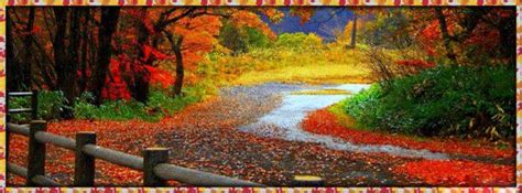 Fall Scenery Facebook Covers