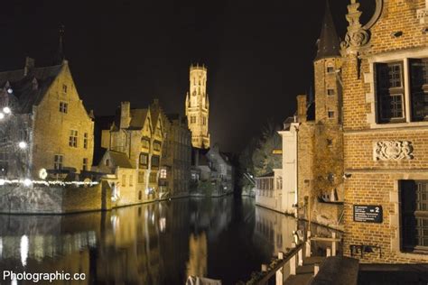 Photograph of Bruges at Night | Photographic