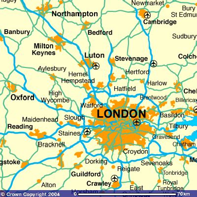 Map Of Watford And Surrounding Areas - Celina Anneliese