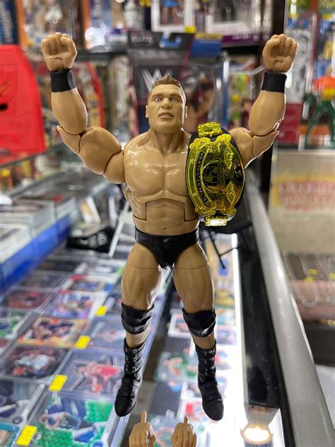 WWE Mattel Elite Brock Lesnar, Hobbies & Toys, Toys & Games on Carousell