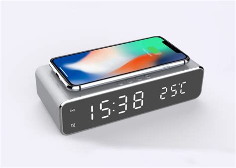 10W Alarm Clock Wireless Charger