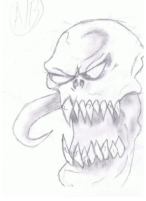 Scary Demon Skull by Kazu8291996 on DeviantArt