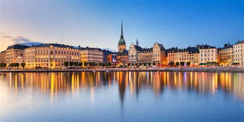 Gamla Stan in Stockholm, Sweden Stock Photo - Image of town, panoramic: 49280196