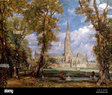 John constable salisbury cathedral hi-res stock photography and images ...