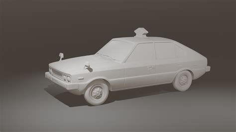 Free STL file Hyundai Pony (1975 – 1982)Texi 🚗・3D printable object to ...