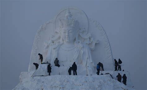 Truly cool snow sculptures | New York Post