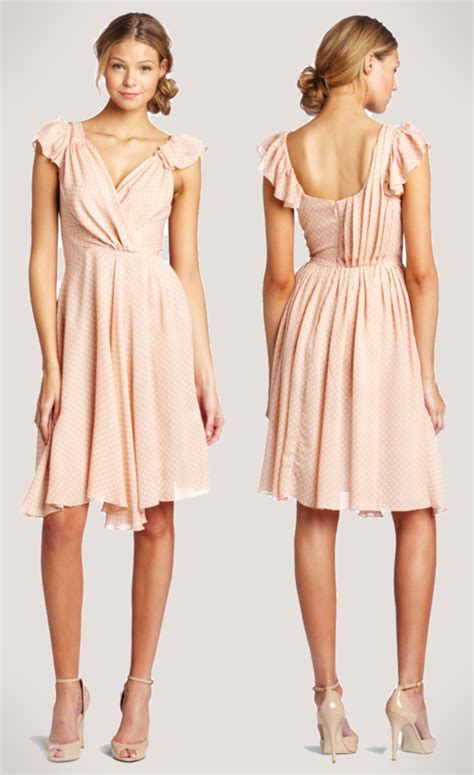 apricot Cocktail Dress | Draped dress, Dresses, Dress me up