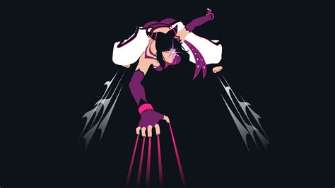 Street Fighter - Juri Han minimalism wallpaper by Carionto on DeviantArt