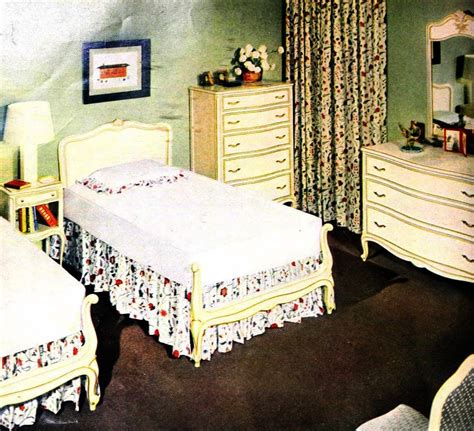 Vintage 1950s bedroom decor: See 50+ examples of mid-century master ...