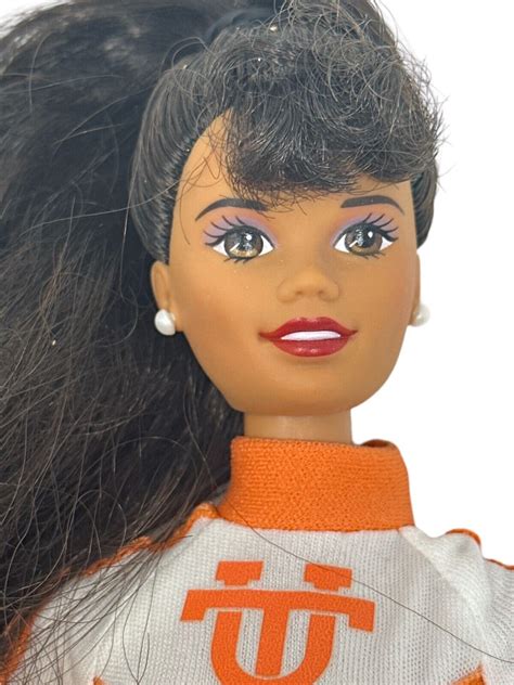 Vintage 1998 UT VOLS University Of Tennessee Cheerleader Barbie Doll W/ Pom Poms | eBay