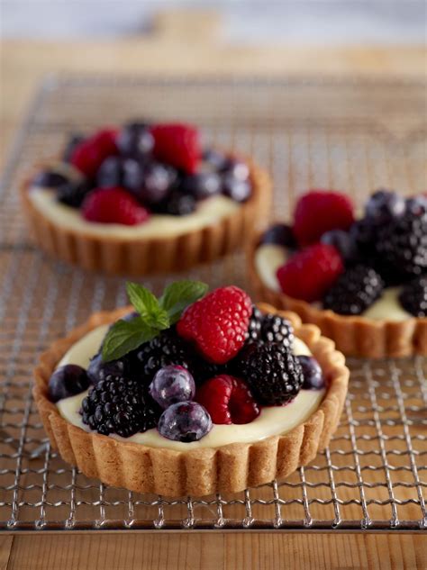 Mixed Berry Tart Recipe | Driscoll's | Recipe | Fruit tart recipe, Mini ...