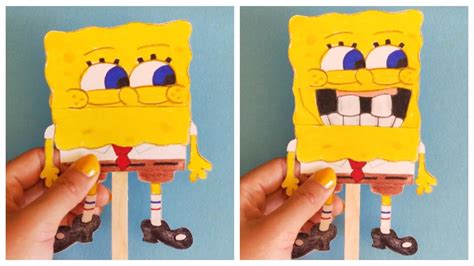 SpongeBob SquarePants DIY 3D Papercraft Sculpture Spongebob Crafts, Spongebob Party, Paper ...