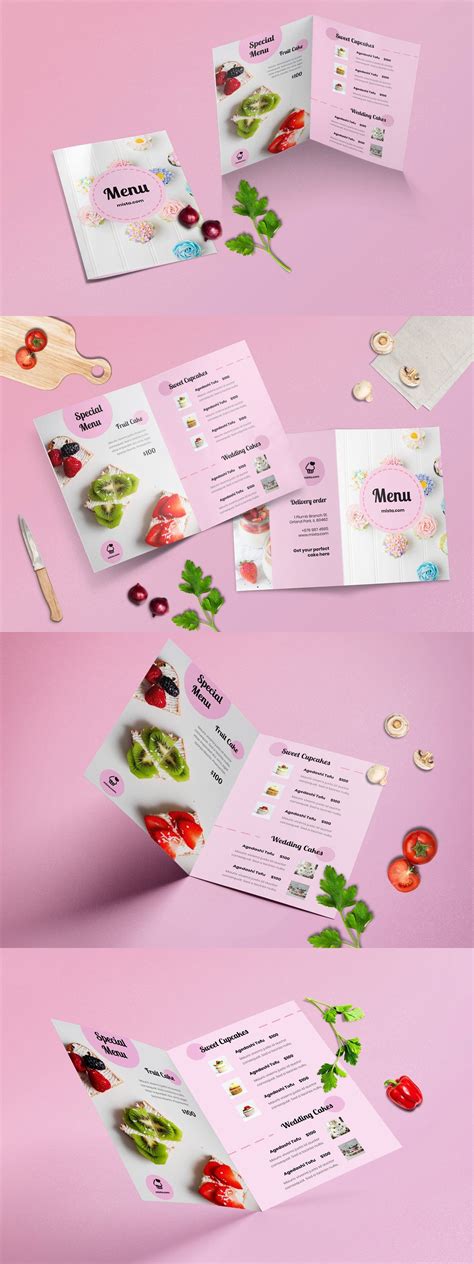 Bifold Restaurant Menu Template | Restaurant menu template, Menu restaurant, Menu template