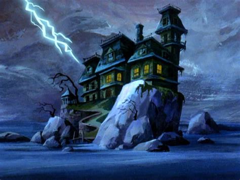 Spooky 'Scooby-Doo' Television Show Background Paintings Shown Without ...