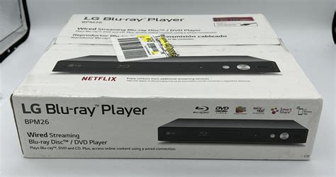 LG Blu-Ray Player w/ Streaming Services BPM26 Brand New Factory Sealed 195174008997 | eBay