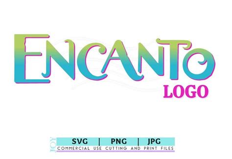 Encanto Movie Logo Svg Png Encanto Clipart Images Instant - Etsy | Clip ...