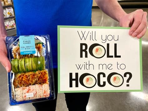 Homecoming Proposal Idea Printable will You Roll With Me - Etsy