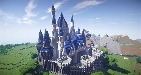 Disney Cinderella Castle Timelapse Minecraft Map