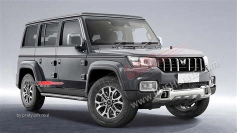 2023 Mahindra Bolero N Based On Scorpio - New Gen Render