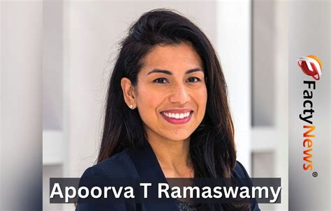 Apoorva T Ramaswamy: Wiki, Biography, Net Worth, Age, Husband, Career, Caste & Facts