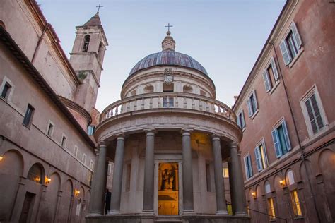 San Pietro in Montorio and the Tempietto on Rome's Gianicolo Hill