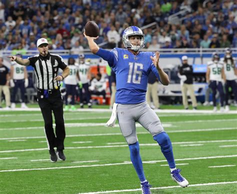 Detroit Lions' Jared Goff continues to show he may be the QB of the future