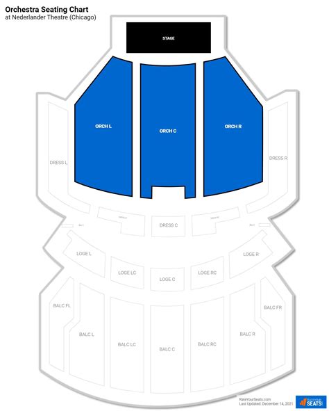 Buell Theater Detailed Seating Chart | Two Birds Home