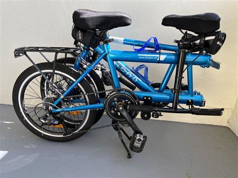 Folding Tandem bicycle 7 speed, Sports Equipment, Bicycles & Parts ...