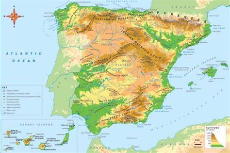 SCIENCE, HISTORY AND GEOGRAPHY, | Map of spain, Geography, Spanish towns