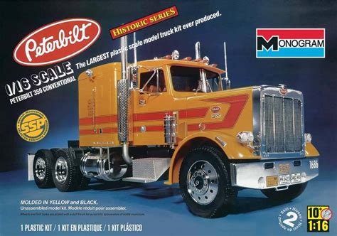 Revell Monogram - Peterbilt 359 Truck, 1:16 Model Kit Image at Mighty Ape Australia